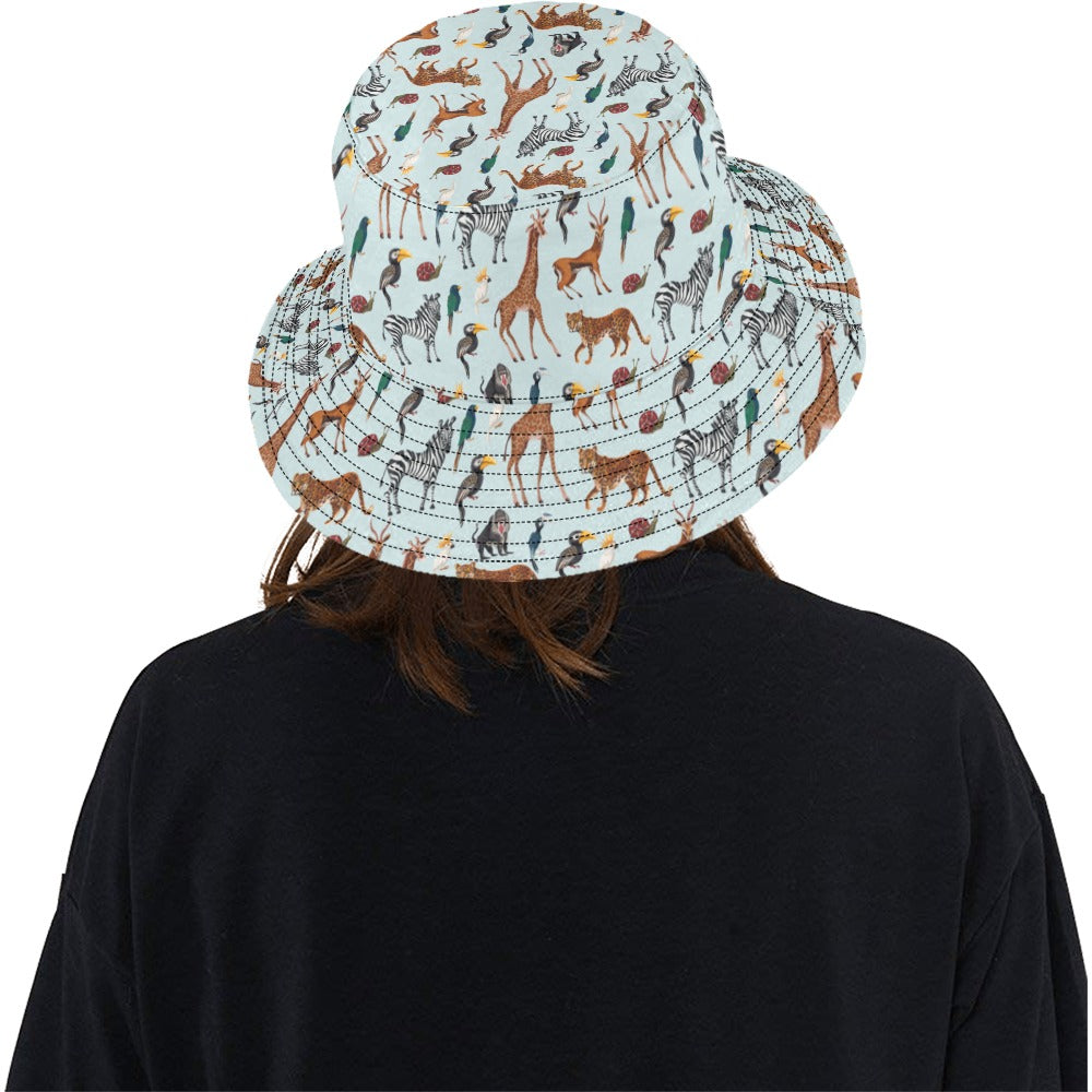 Safari Animal Print Design LKS306 Unisex Bucket Hat