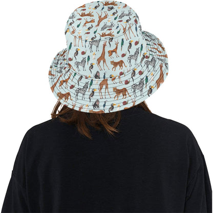 Safari Animal Print Design LKS306 Unisex Bucket Hat