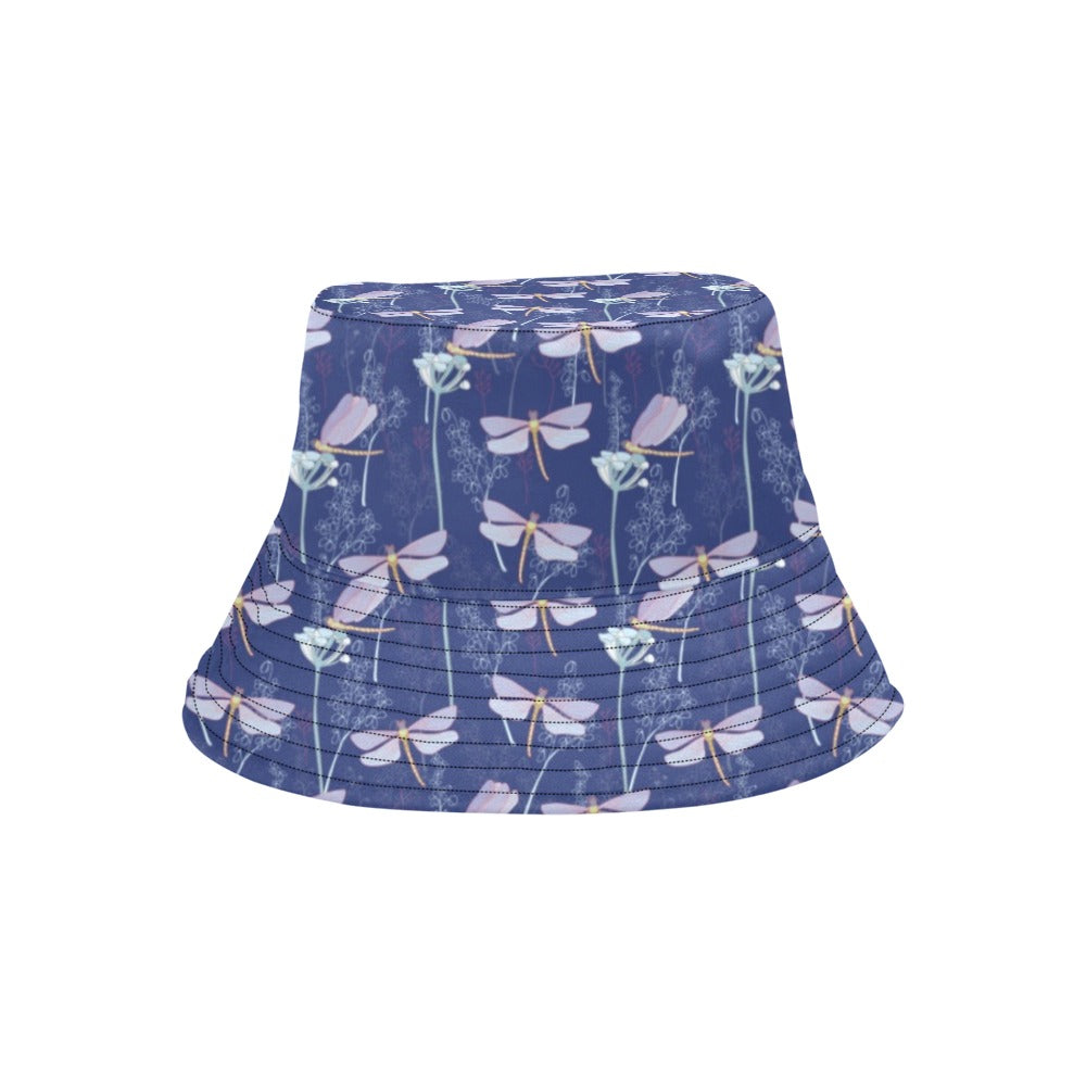 Dragonfly Print Design LKS401 Unisex Bucket Hat