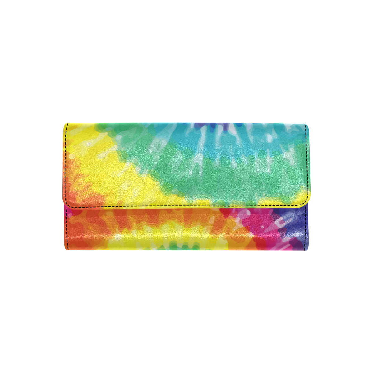 Tie Dye Women's Trifold Wallet