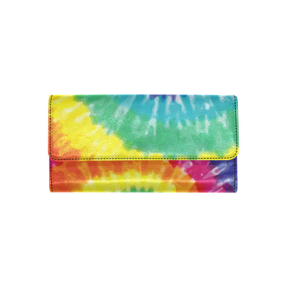 Tie Dye Women's Trifold Wallet