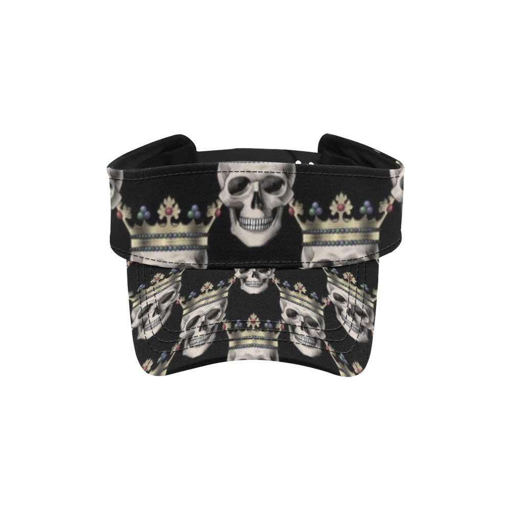 Skull King Print Design LKS3010 Unisex Sun Visor