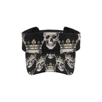 Skull King Print Design LKS3010 Unisex Sun Visor
