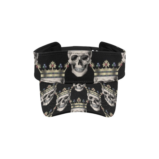 Skull King Print Design LKS3010 Unisex Sun Visor