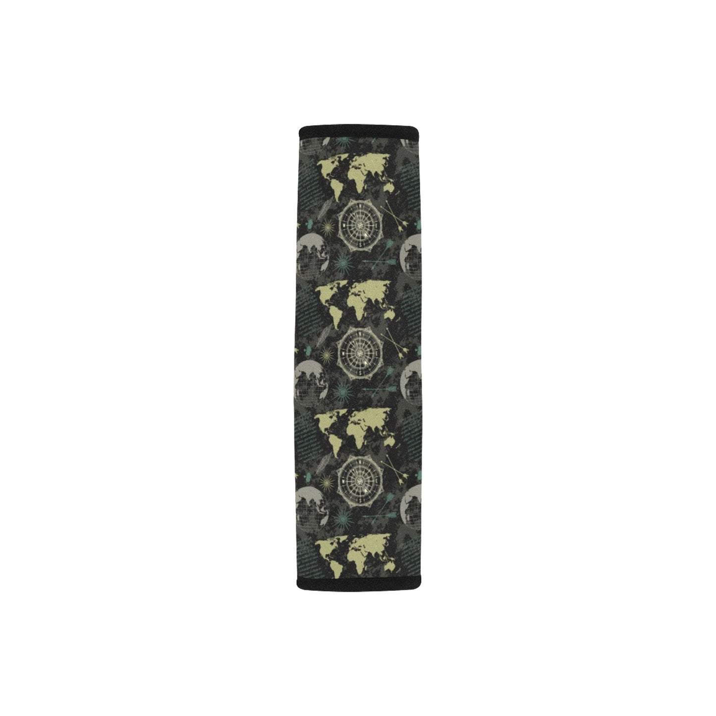 World Map Print Design LKS303 Car Seat Belt Cover