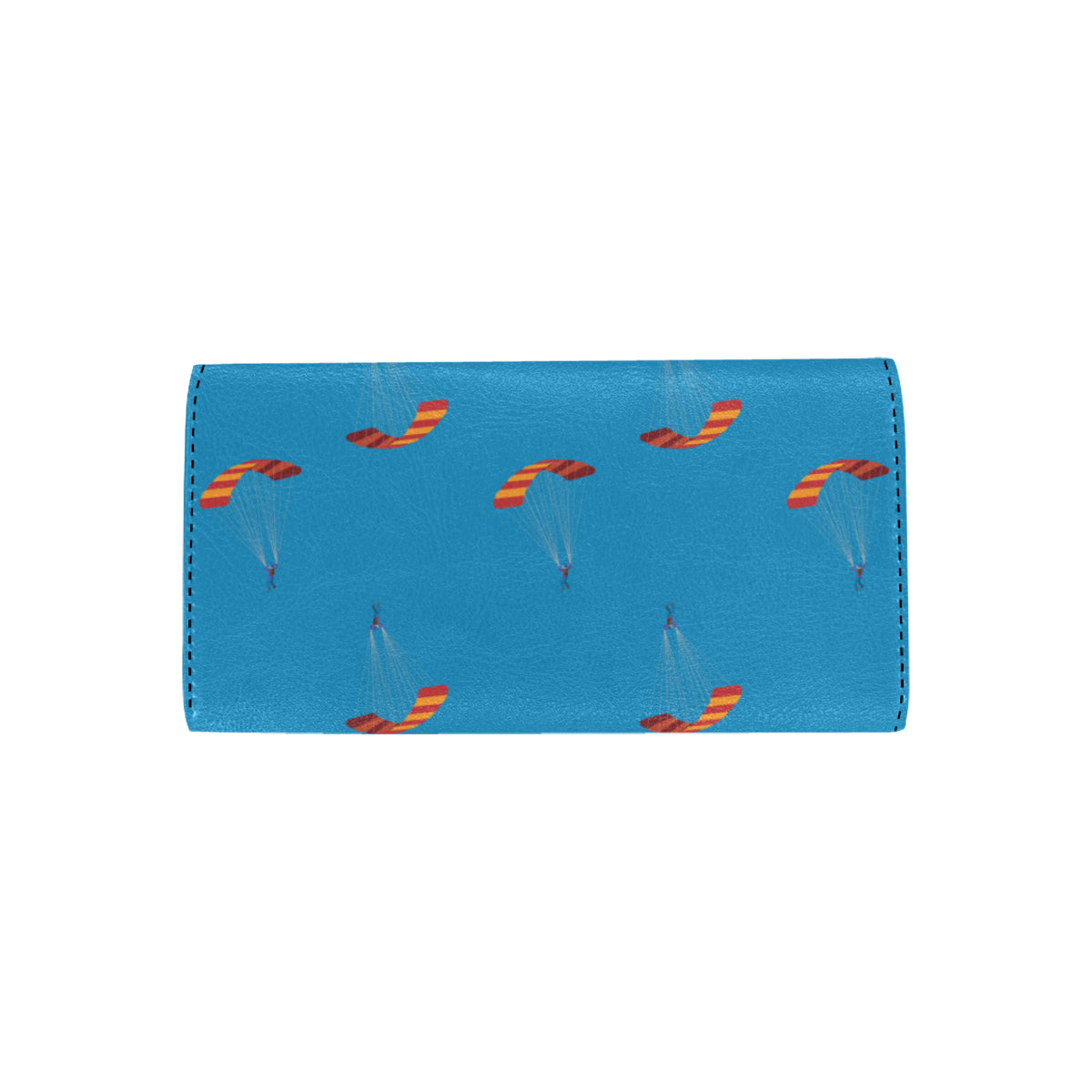 Paratrooper Pattern Print Design A01 Women's Trifold Wallet