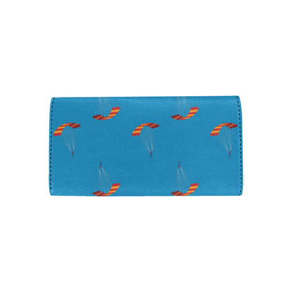 Paratrooper Pattern Print Design A01 Women's Trifold Wallet