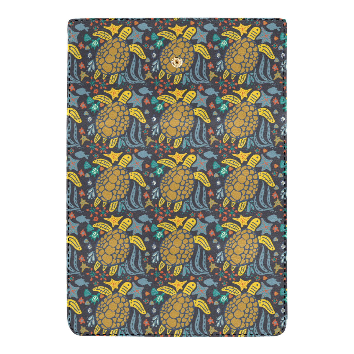 Sea Turtle Pattern Print Design T03 Women's Trifold Wallet