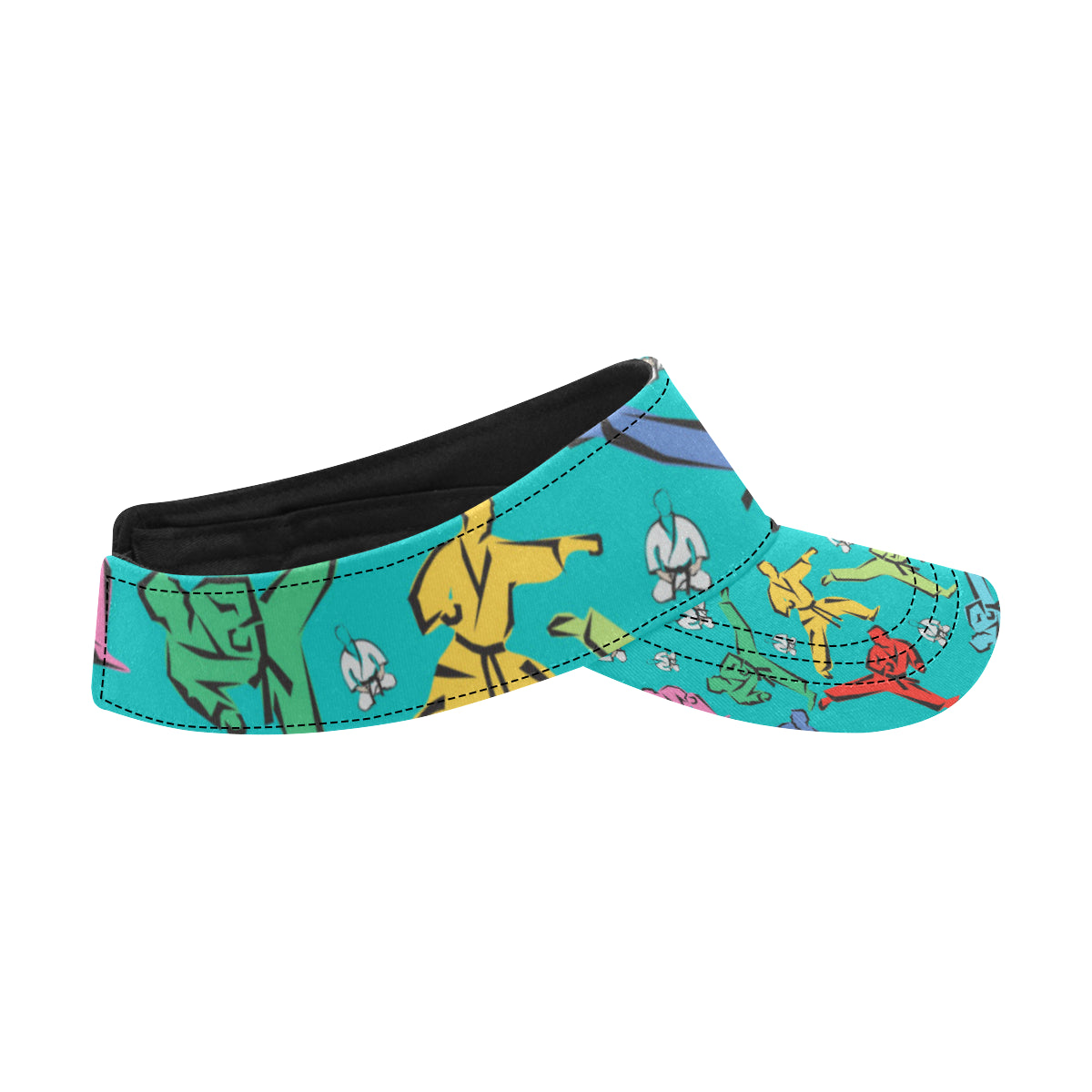 Judo Pattern Print Design 01 Unisex Sun Visor