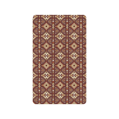 Navajo Native Color Print Pattern Rubber Doormat