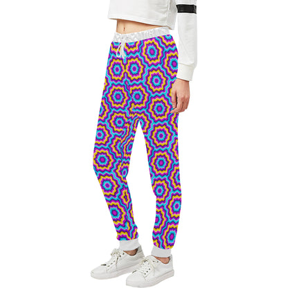 Optical illusion Techno Movement Unisex Sweatpants