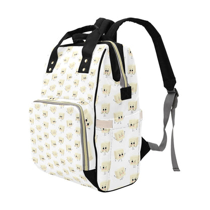 Tofu Print Design LKS301 Diaper Bag Backpack