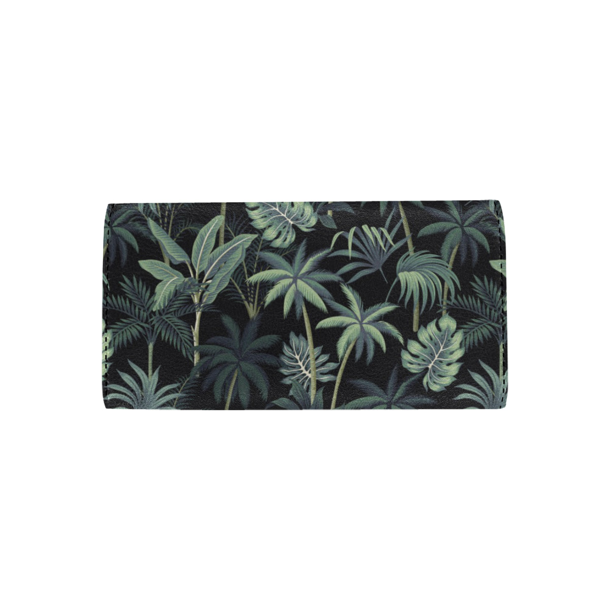 Rainforest Pattern Print Design RF02 Women's Trifold Wallet