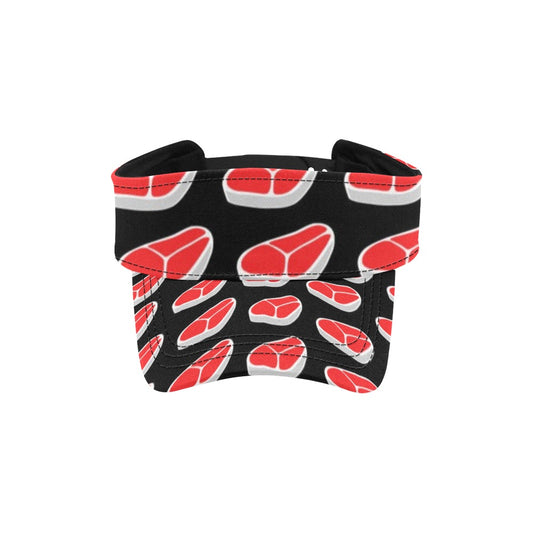 Steak Print Design LKS303 Unisex Sun Visor