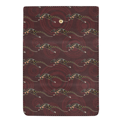 Kangaroos Pattern Print Design 05 Women's Trifold Wallet