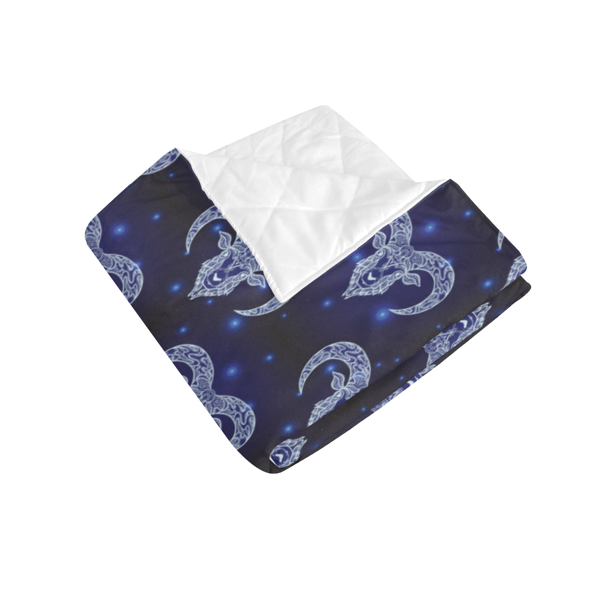 Aries Zodiac Pattern Print Design 01 Premium Quilt