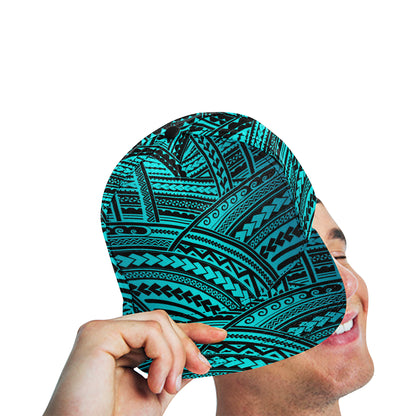 Polynesian Tribal Snapback Cap