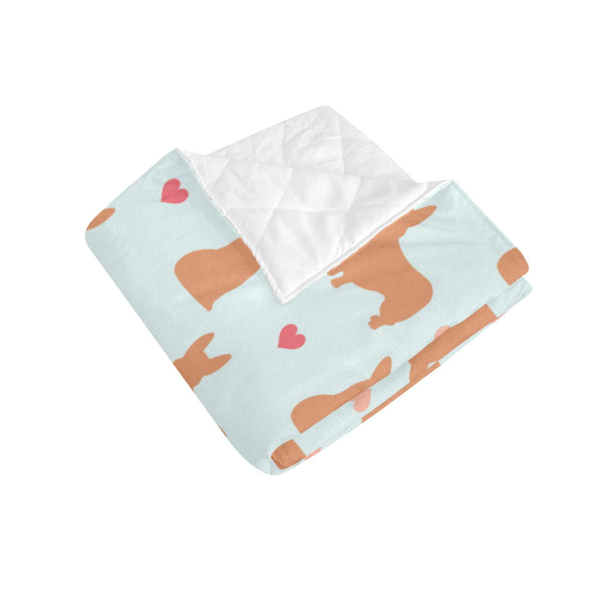 Pembroke Welsh Corgis Pattern Print Design A01 Premium Quilt