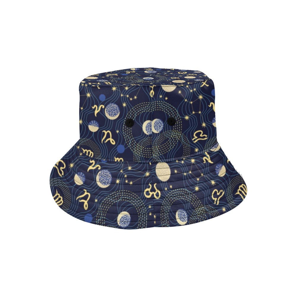 Zodiac Print Design LKS302 Unisex Bucket Hat