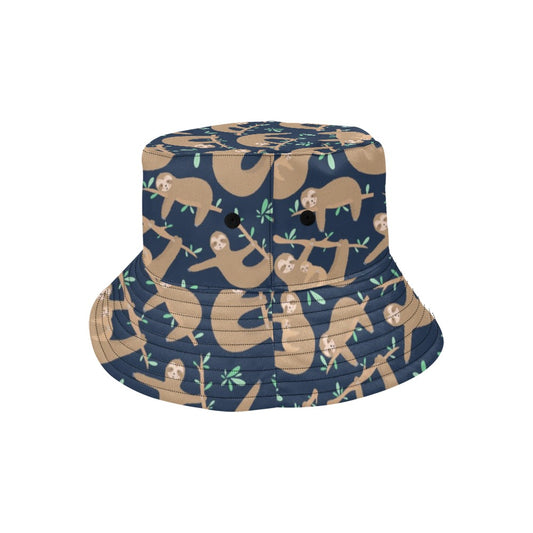 Sloth Print Design LKS307 Unisex Bucket Hat