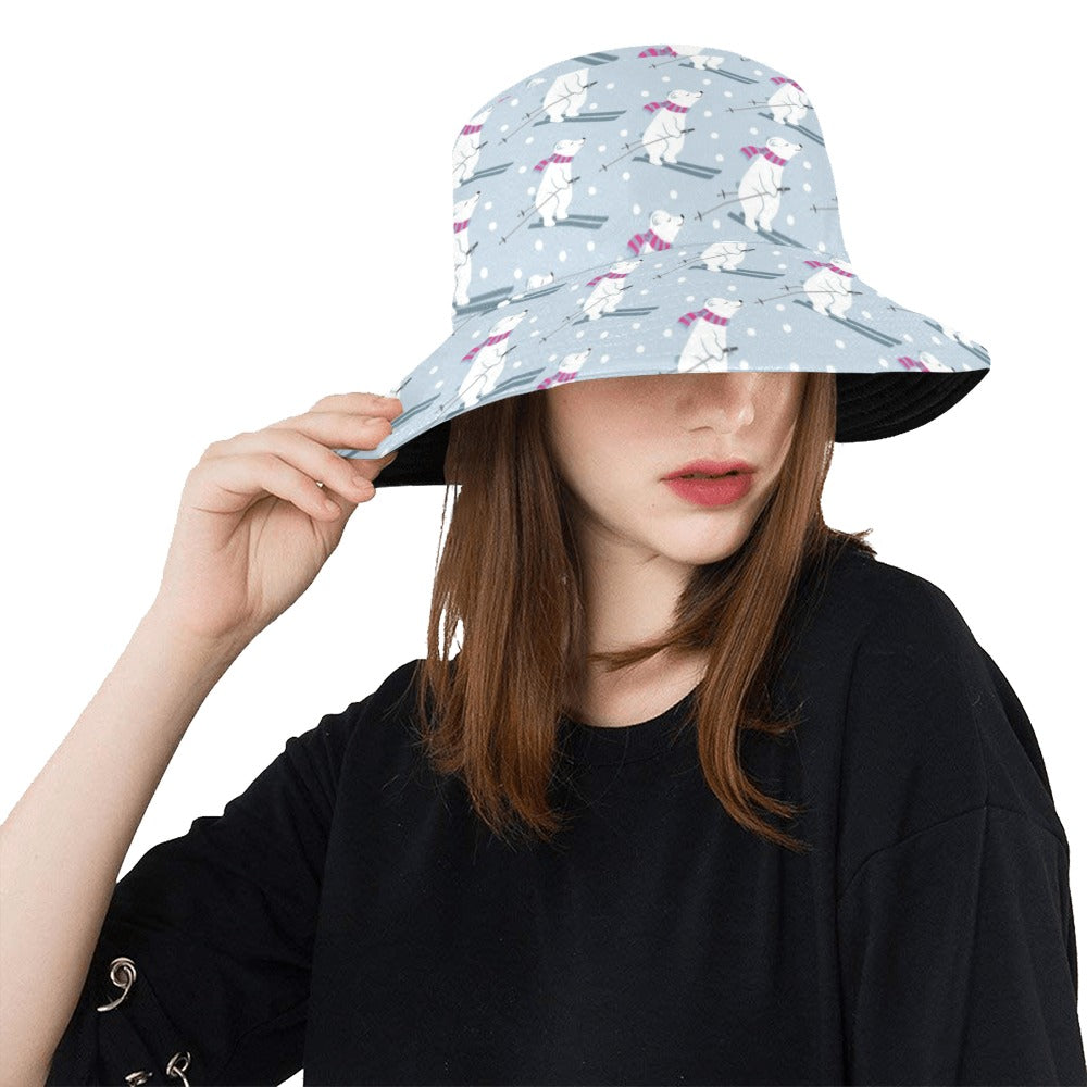 Ski Print Design LKS307 Unisex Bucket Hat