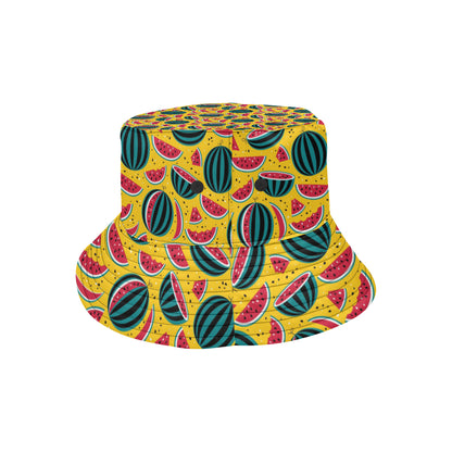Watermelon Pattern Print Design WM02 Unisex Bucket Hat