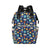 Planet With Star Print Design LKS303 Diaper Bag Backpack