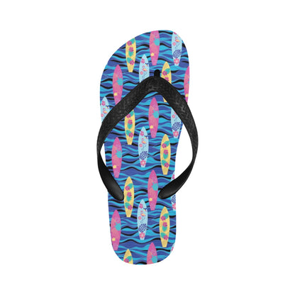 Surfboard Print Design LKS304 Flip Flops