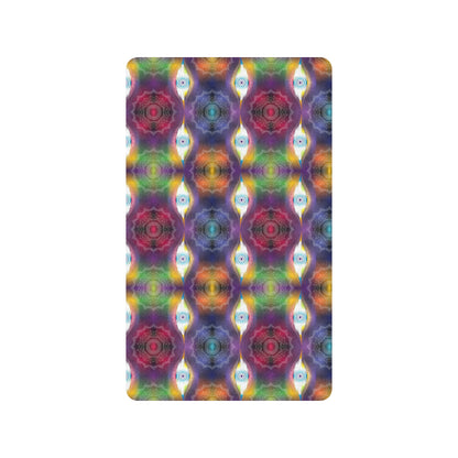 Chakra Eye Print Pattern Rubber Doormat