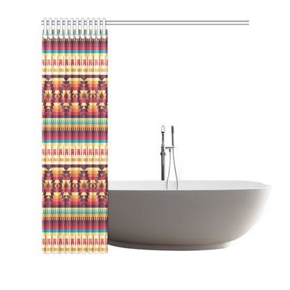 Tribal Aztec Vintage Shower Curtain