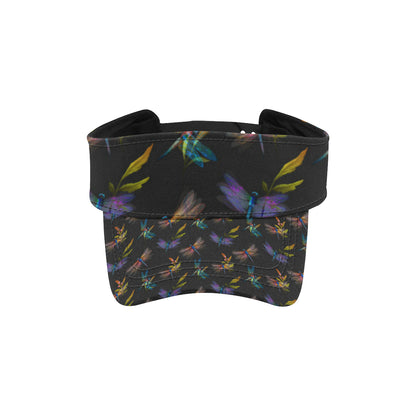 Dragonfly Colorful Realistic Print Unisex Sun Visor