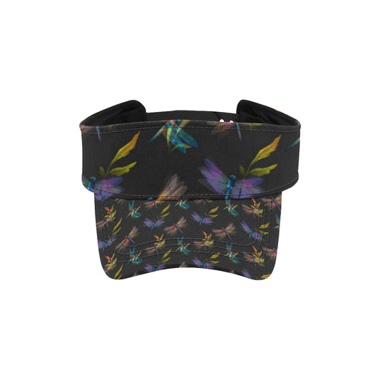 Dragonfly Colorful Realistic Print Unisex Sun Visor