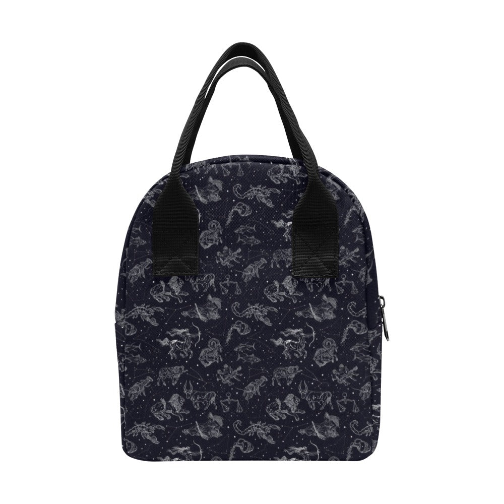 Zodiac Print Design LKS304 Insulated Lunch Bag
