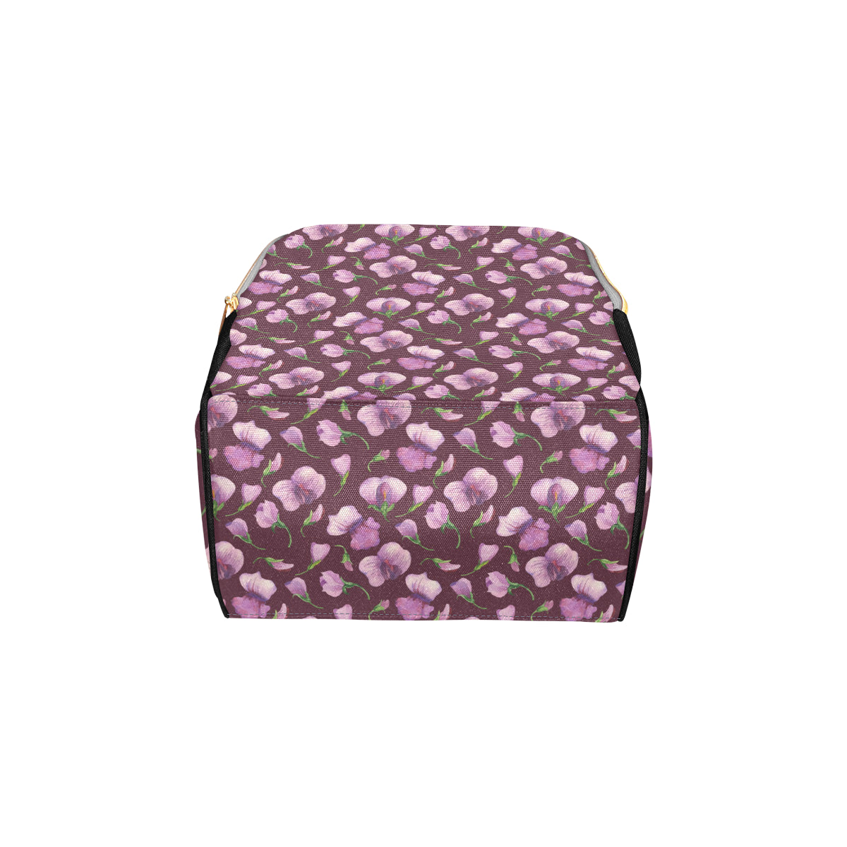 Peony Pattern Print Design PE010 Diaper Bag Backpack