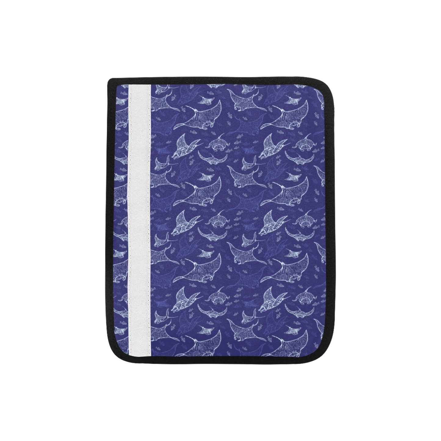 Manta Ray Print Design LKS401 Car Seat Belt Cover