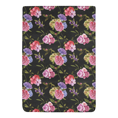 Carnations Pattern Print Design CN05 Women's Trifold Wallet
