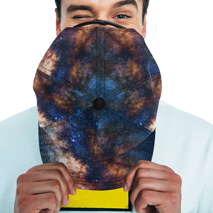 Celestial Milky way Galaxy Snapback Cap