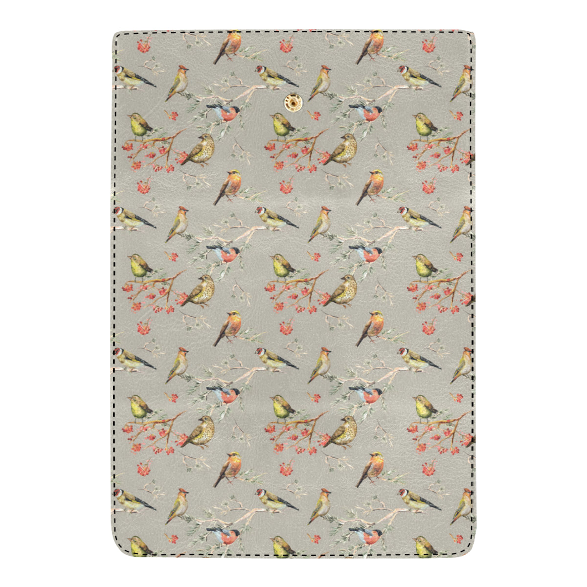 Birds Pattern Print Design 03 Women's Trifold Wallet
