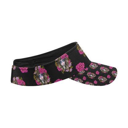 Day of the Dead Makeup Girl Unisex Sun Visor
