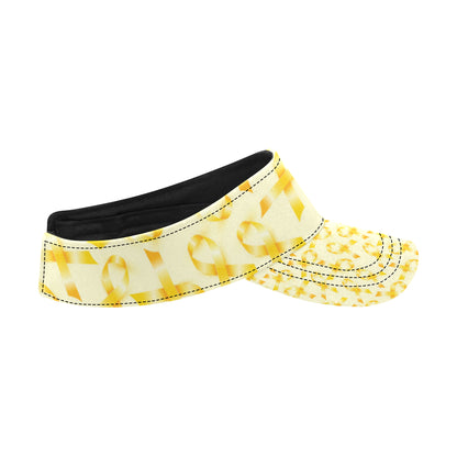 Bone cancer Pattern Print Design 01 Unisex Sun Visor