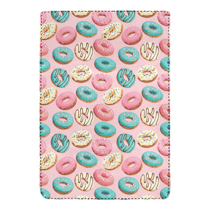 Donut Pattern Print Design DN06 Women's Trifold Wallet
