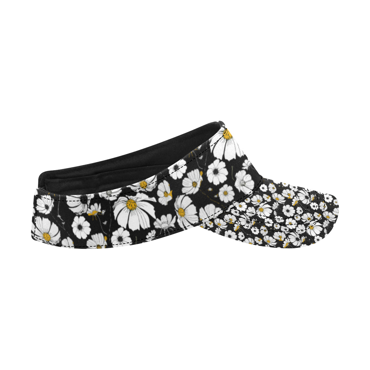 Daisy Pattern Print Design 02 Unisex Sun Visor