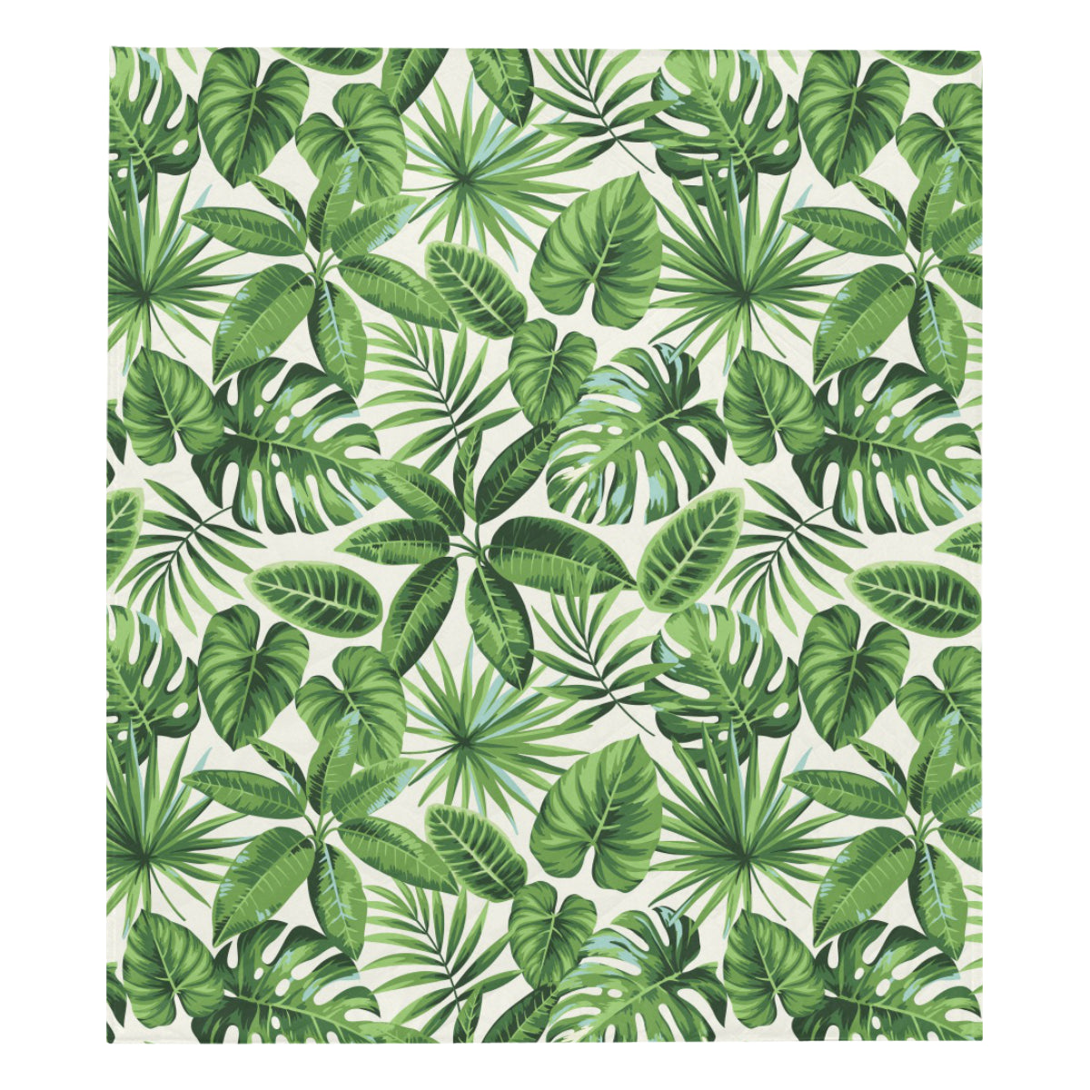 Tropical Flower Pattern Print Design TF013 Premium Quilt