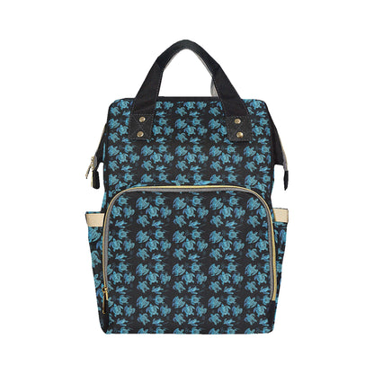 Tribal Turtle Polynesian Themed Design Diaper Bag Backpack