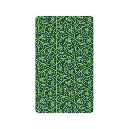 Shamrock Themed Print Rubber Doormat