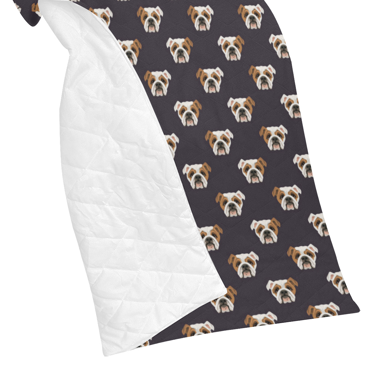 Bulldogs Pattern Print Design 03 Premium Quilt