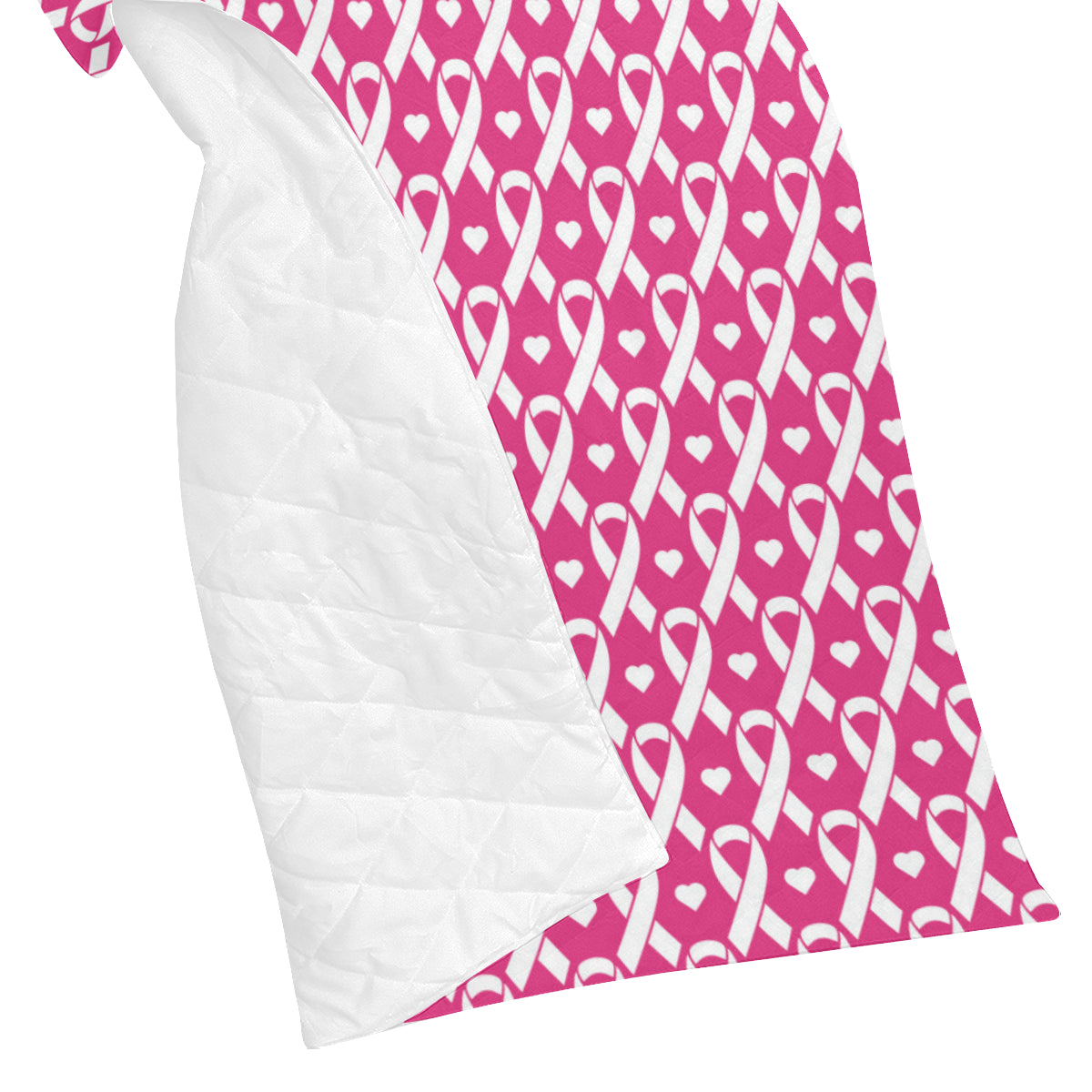 Breast cancer Pattern Print Design 05 Premium Quilt