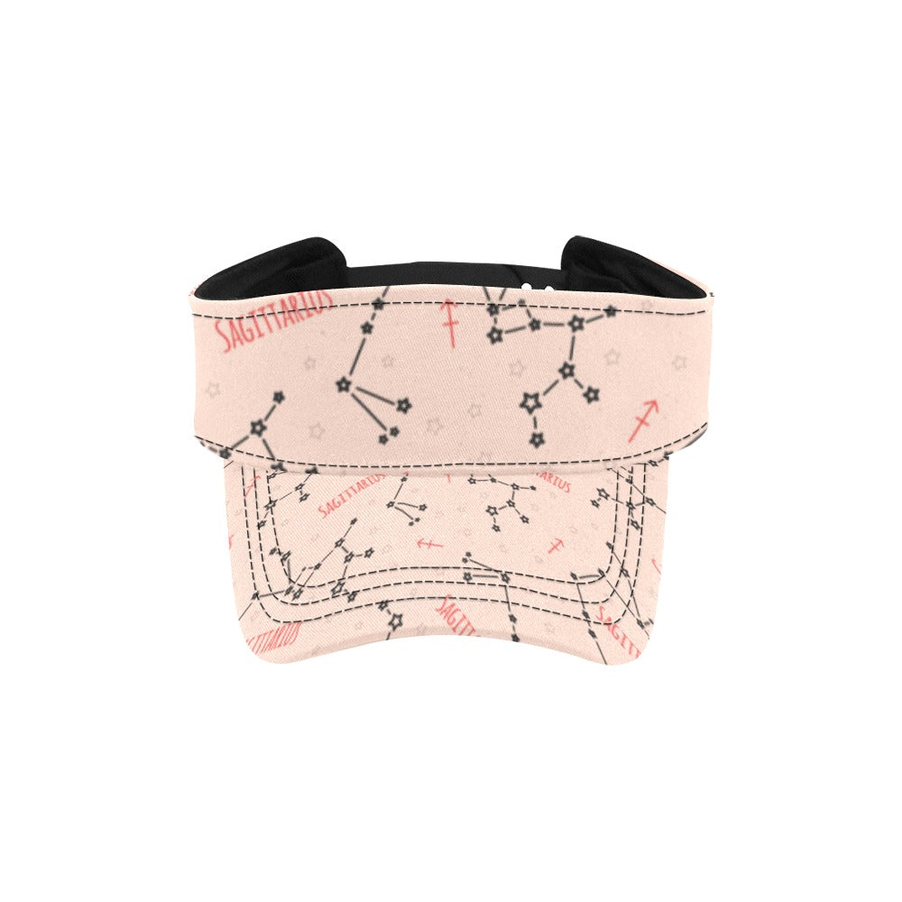 Sagittarius Star Print Design LKS302 Unisex Sun Visor
