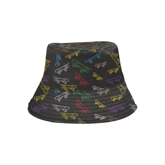 Skateboard Print Design LKS301 Unisex Bucket Hat