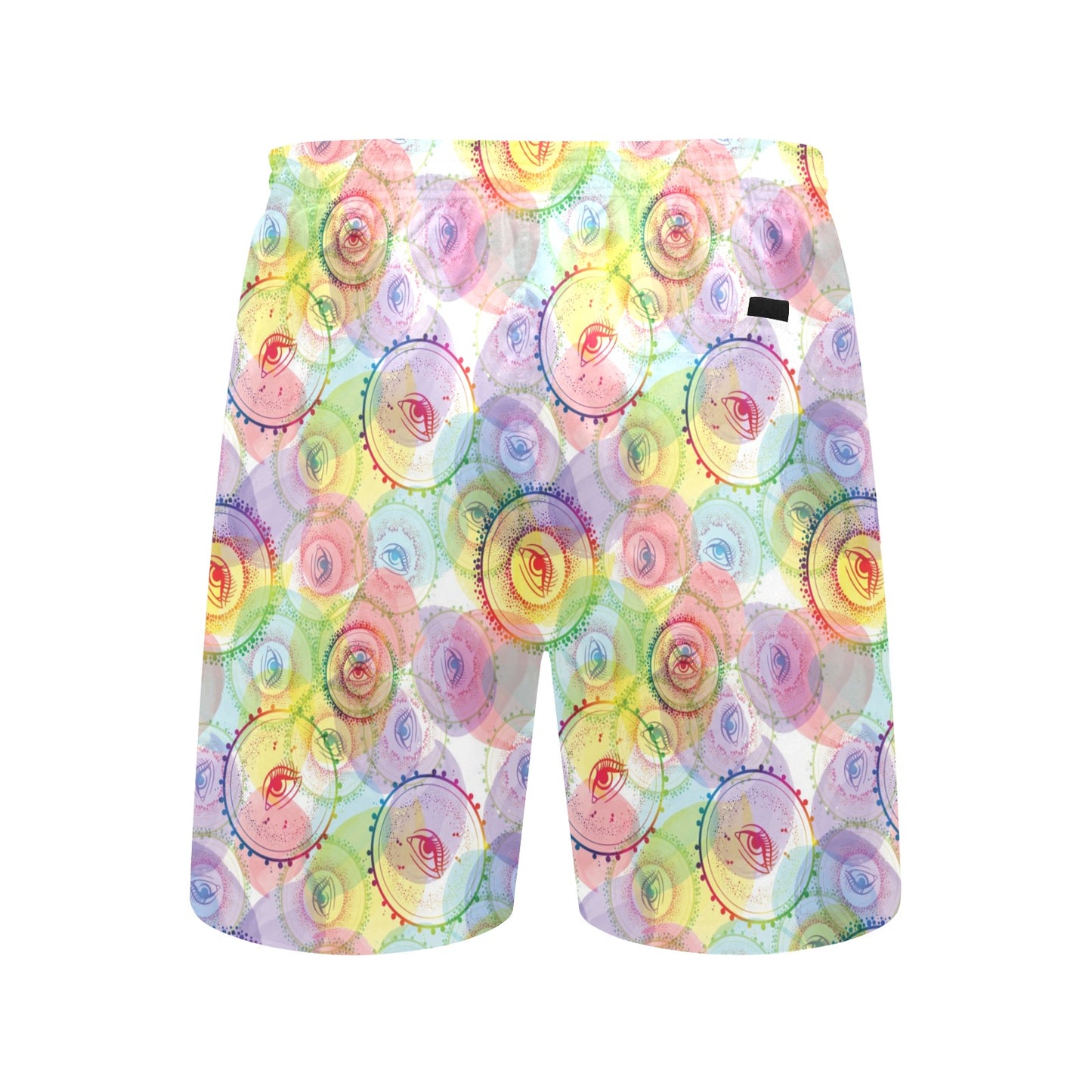 Third Eye Print Design LKS303 Men's Swim Trunks Beach Shorts